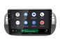 Preview: 9" Radioblende Fiat 500 10/2007-07/2015 schwarz