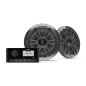 Preview: FUSION Komplett-Set DAB+ Radio RA60 + 6.5" EL-Lautsprecher (Sport, grau)
