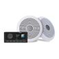 Preview: FUSION Komplett-Set Radio RA210 + 6.5" XS-Lautsprecher (Classic, weiss)