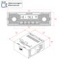 Preview: RETROSOUND "MOTOR-4DAB" DAB+ Komplett-Set "Europa" mit Zubehör