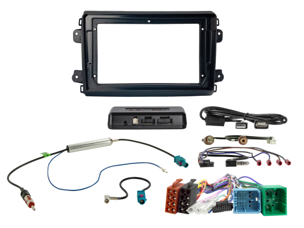 9" Kit Citroen/Fiat/Opel/Peugeot/Toyota i-dapter/Antenne