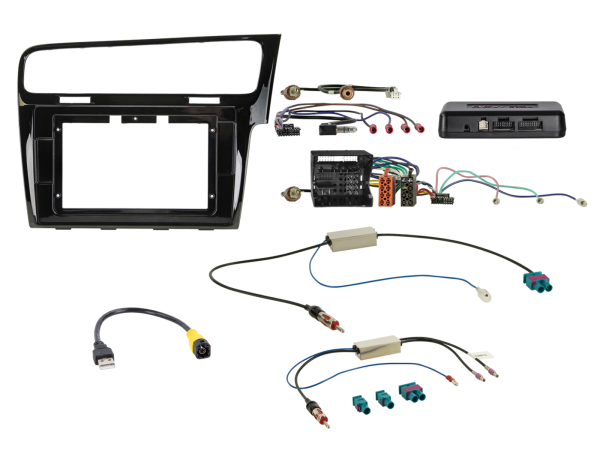 10" VW Golf VII(AU) 2012-2020 RHD i-dapter/Antenne