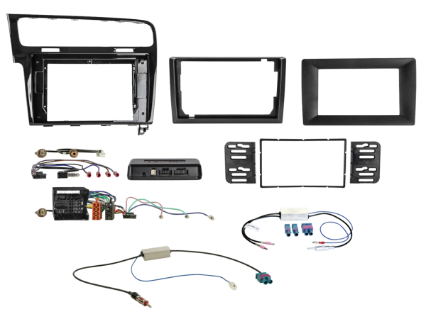 10"/9"/7" Kit VW Golf VII(AU) 2012-2020 LHD i-dapter/Antenne