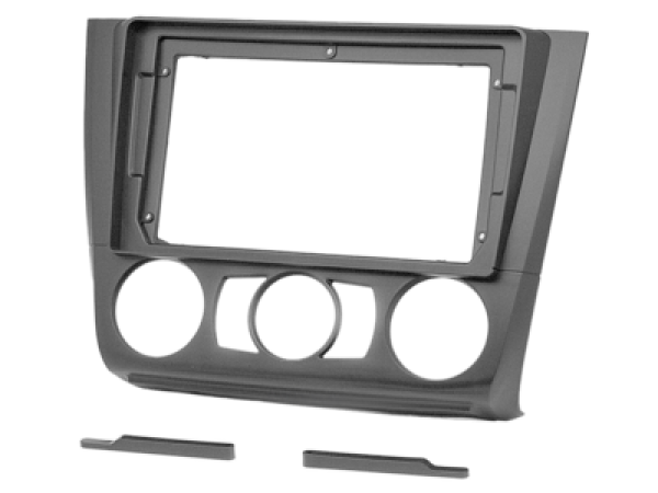 Preview: 9" Radioblende BMW 1er2007-2013 manuelle Klimaanlage