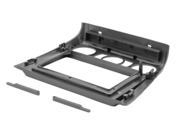 Preview: 9" Radioblende BMW 1er2007-2013 manuelle Klimaanlage
