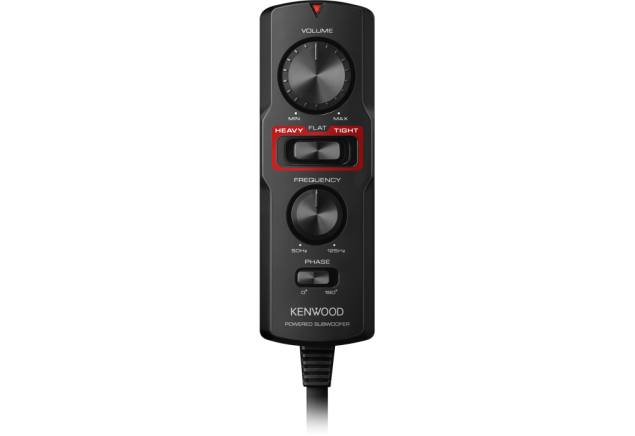 KSC-PSW7EQ Aktiver Kompaktsubwoofer mit "Active EQ"