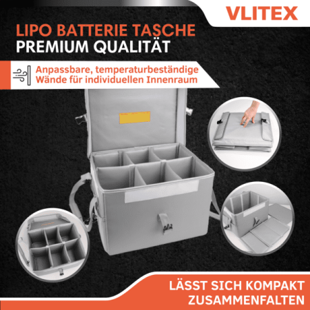 Preview: Vlitex Akku Sicherheitsbox XL