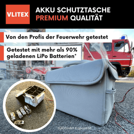 Preview: Vlitex Akku Sicherheitsbox L