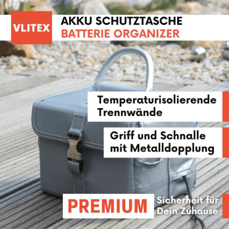 Vlitex Akku Sicherheitsbox L