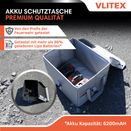 Vlitex Akku Sicherheitsbox XL