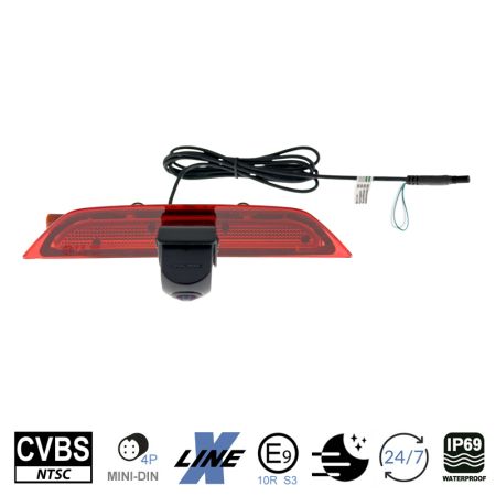 Preview: AMPIRE Kamera (CVBS), für Volkswagen Caddy 5 (SB) Baujahr 2020