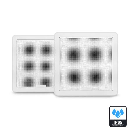 FUSION Lautsprecher FM-F77SW, FM-Serie, weiß, 7.7" quadratisch