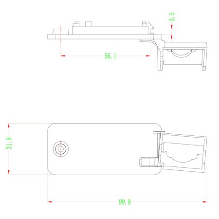 Preview: Griffleisten-Kamera Audi A3(8P), A4(B8), A6(C6), A8, Q7
