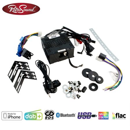 RETROSOUND "MOTOR-6DAB" DAB+ Komplett-Set "Europa" mit Zubehör