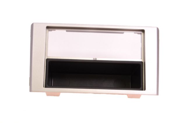 Radioblende 2DIN silber