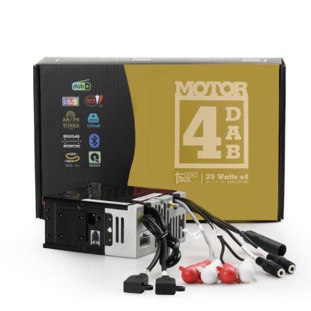 RETROSOUND Design "Traffic" DAB+ Komplett-Set 4DAB mit Zubehör