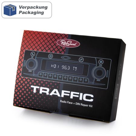 Preview: RETROSOUND Design "Traffic" DAB+ Komplett-Set 4DAB mit Zubehör