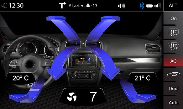 Z-E2065 Naviceiver, inklusive Wireless Apple CarPlay und Wireless Android Auto TM