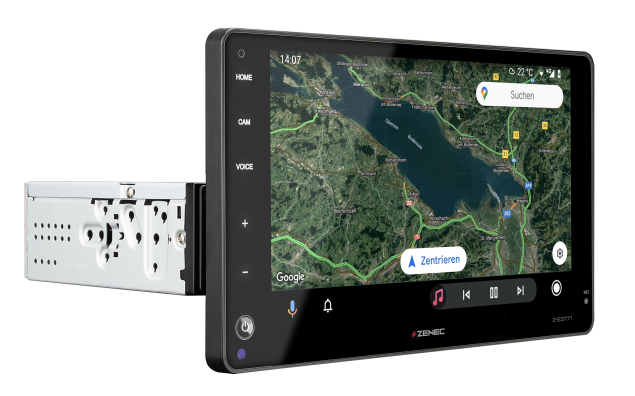 Preview: ZENEC Z-E3771 1-DIN DAB+ Infotainer mit CP/GAA