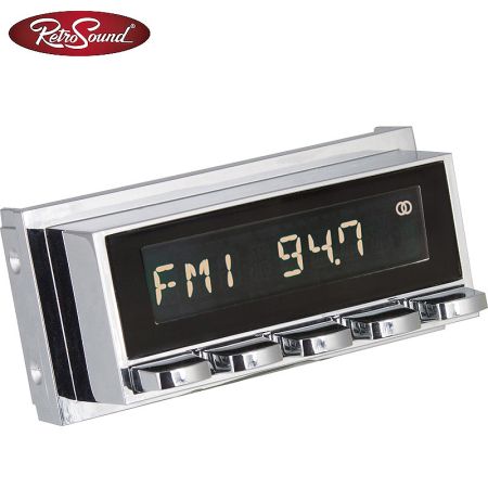 RETROSOUND "MOTOR-1DAB" DAB+ Komplett-Set "Becker Chrome" mit Zubehör