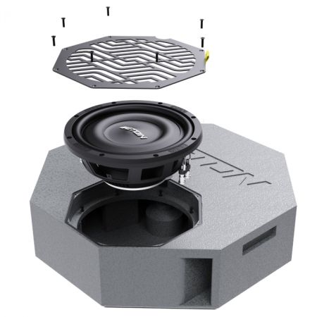RES10AR - ETON 25 cm Aktivsubwoofer für die Reserveradmulde