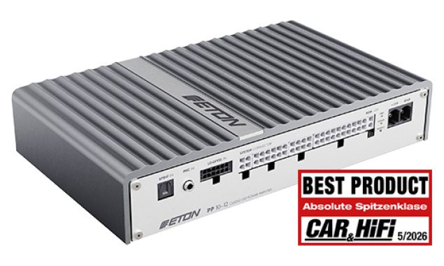 ETON PP10-12 10-Kanal Verstärker miit 12-CH DSP