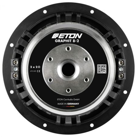 ETON Graphit 8-2 20 cm 2 x 2 Ohm Subwoofer Chassis
