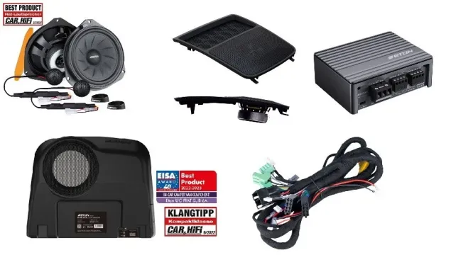 ETON Plug & Play Audio Komplettsystem für FIAT Ducato Camper