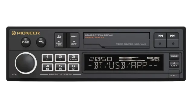 Preview: Pioneer TS-X40SXT + SXT-C10PS Retro-SET 3-Wege-Bassreflex-Lautsprecher + Radio