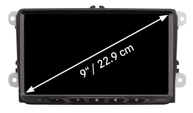 Z-E2065 Naviceiver, inklusive Wireless Apple CarPlay und Wireless Android Auto TM