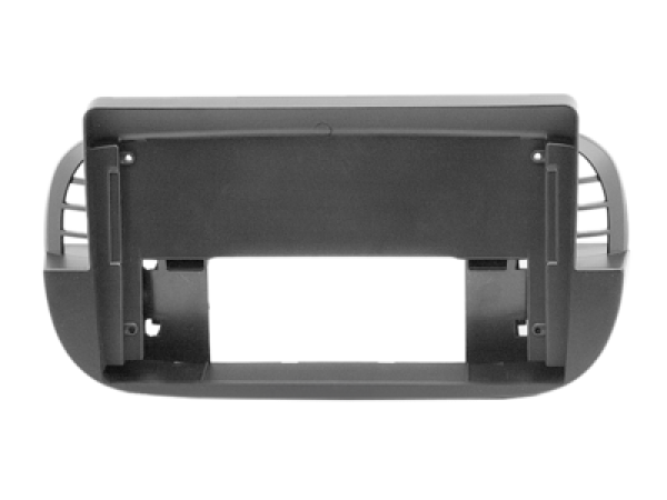 9" Radioblende Fiat 500 10/2007-07/2015 schwarz
