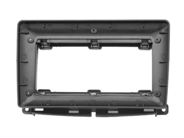 9" Radioblende Fiat 500 07/2015-08/2024 schwarz