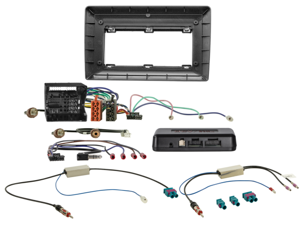 10" Kit Skoda/VW diverse Fahrzeuge 52Pin i-dapter/Antenne