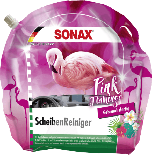 Scheibenreiniger gebrauchsfertig Pink Flamingo