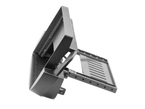 9" Radioblende Fiat 500 10/2007-07/2015 schwarz