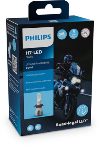 Ultinon Pro6000 Boost HL Motorradlampen