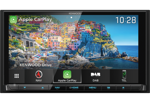 DNX9190DABS Navitainer mit 17,3cm HD-Monitor (720P),WiFi, Bluetooth und Digitalradio