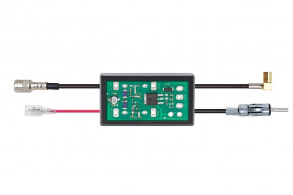 Antennensignal-Verteiler aktiv - für passive Antennen Stecker: ISO / DIN