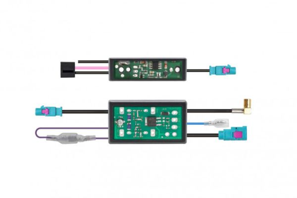 DAB+ Verstärker und Signalsplitter - Paket. FAKRA