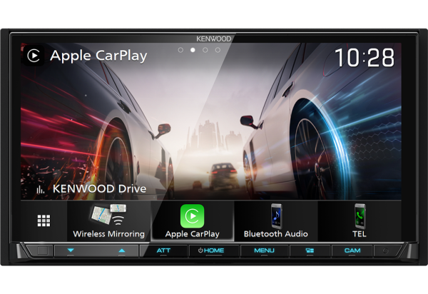 DMX-8021DABS 17,7 cm Digital Media AV-Receiver mit WVGA Display