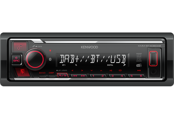 KMM-BT408DAB Digital Media Receiver mit DAB+ & Bluetooth