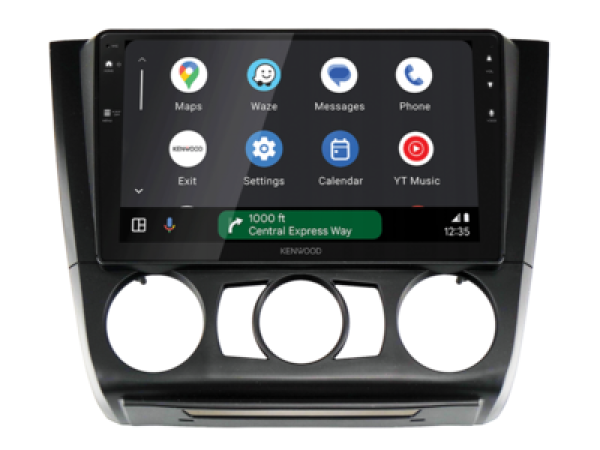 9" Radioblende BMW 1er2007-2013 manuelle Klimaanlage