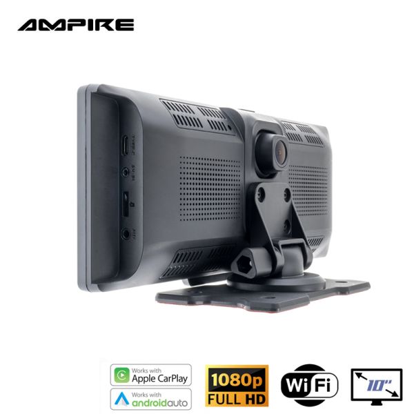 AMPIRE Smartphone-Monitor 25.4cm (10'') mit AHD Dashcam und RFK-Eingang (AHD)