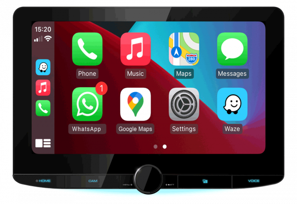 DMX9720XDS Digital Multimedia Receiver mit 10,1 Zoll HD-Display, Digitalradio DAB+ & Smartphone-Anbindung