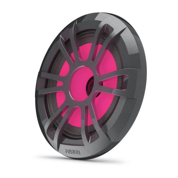 FUSION Lautsprecher EL-Serie, Sport, grau, 6.5" + RGB-Beleuchtung