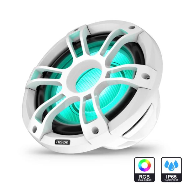 FUSION Subwoofer Signature 3i Serie, weiss, Sport-Grill, RGB, 10"