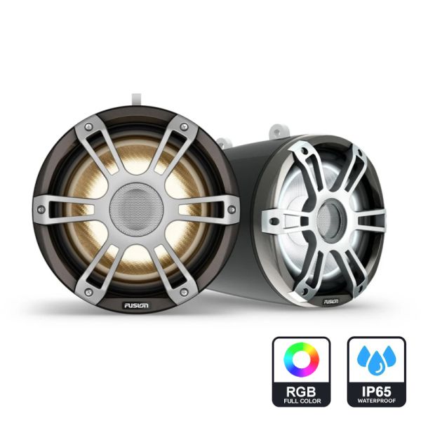 FUSION Waketower-Lautsprecher Signatur 3i-Serie, grau, Sport, 8.8", RGB