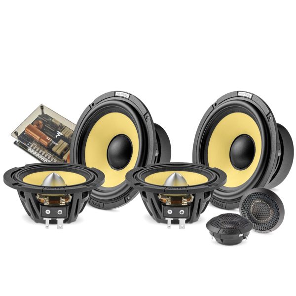 FOCAL 3-Wege Kompo-Lautsprecher K2 POWER EVO-Serie, 16.5cm, 4 Ohm
