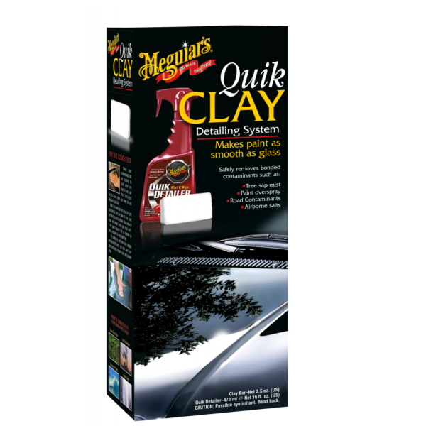 MEGUIAR'S Quik Clay Detailing System - Starter Kit Lackreinigungsset