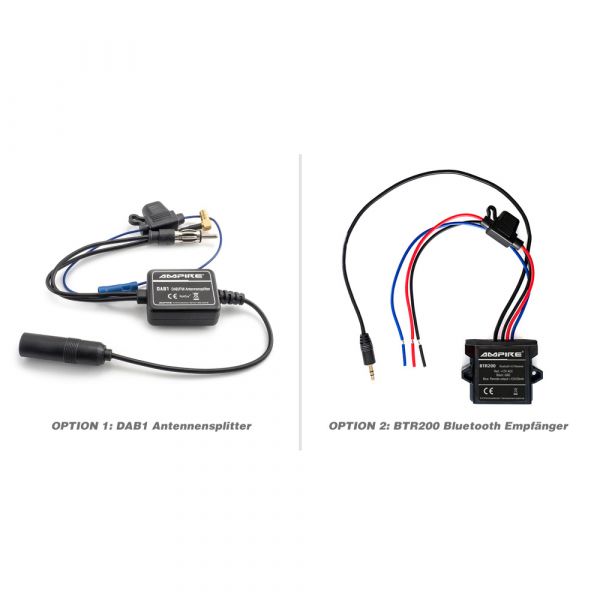 RETROSOUND "MOTOR-6DAB" DAB+ Komplett-Set "Europa" mit Zubehör